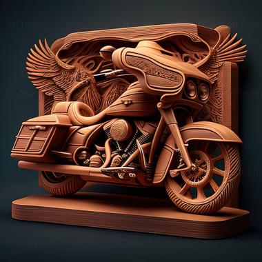 3D модель Harley Davidson CVO Road Glide (STL)